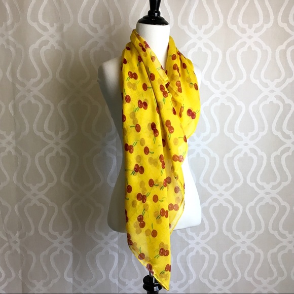 *Last ONE* Cherry Bomb Scarf - Picture 6 of 7